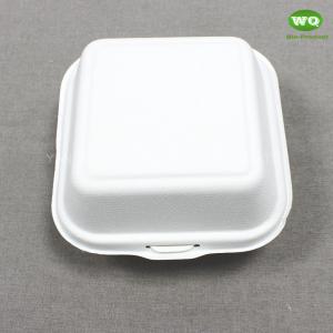 China 6 Inch (547ml) Biodegredable Sugarcane Clashmell -High Quality100% Biodegradable Compostable Food Box Wholesale Online factory