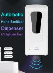 UV Automatic Touchless Soap Dispenser Disinfection Sterilizing Alcohol Spray