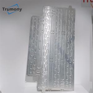 China Customized Thickness Aluminium Lithium Ion Battery Cold Plate factory