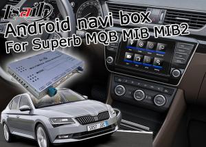 China 1.2 GHz Quad Android Car Navigation Box 4 / 2 GB Running Memory Skoda Superb factory