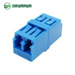 Blue RJ45 Duplex LC Fiber Optic Adapter Welded Type