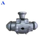 Container Twist Lock Steel Horizontal Connector 10ft Hot Dip Galvanized 4.8KGS