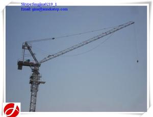 China all kinds of construction equipment supply 10t luffing jib tower cranes for sale factory