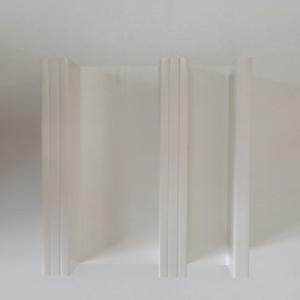 China 88 UPVC Window Profiles Triple Track Window Frame GKBM factory