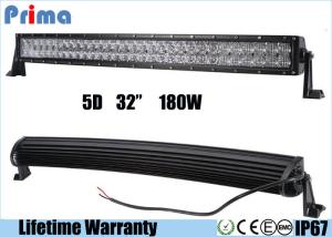 China 6000K 5D 32 Inch 180W Led Offroad Light Bar For Engineering Vehicles factory