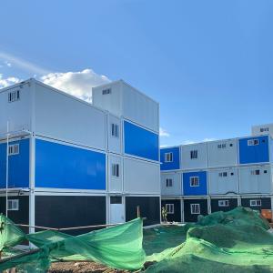 China Zontop China Flat Pack Built Storage 2 Shipping Prefab Modular Home Prefabricated Container House factory