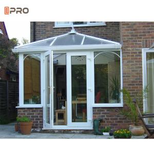 China Villa Sunrooms Winter Garden Glass Houses Aluminum Frame Heat Insulation factory