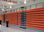 Indoor Sport Hall Power Operated Retractable Seating with Bench Seating