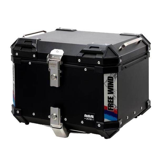45L Volume Aluminum Rear Top Box for Motocycle within Universal Motorcycle