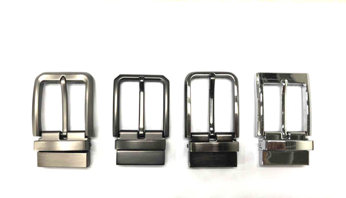 Pin Leather 35mm 1.5 Inch Reversible Belt Buckle