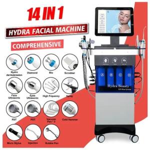 China 14 In 1 Hydrafacial Machine , Professional Hydrodermabrasion Machine factory