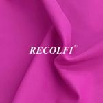 High Colorfastness 285gsm Activewear Knit Fabric Recycled Fiber Yoga Wear