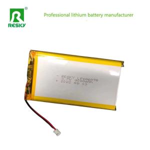 China Power Lithium Polymer Battery Cell 606090 3.7V 4.2V 4000mAh 14.8Wh Lipo Batteries factory