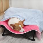 Flannel Pet Blanket Cosy Calming Cat Blanket Lint Free Quilt Dog Cat Quilt Cover