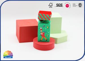 China FSC Creative Design Gift Shape Folding Box Pack Candy Chocolate factory
