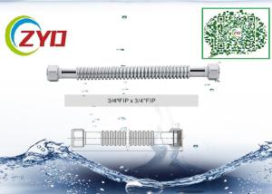 China Anti Rust Convoluted Stainless Steel Flexible Hose Cold / Hot Temperatures Resistant factory