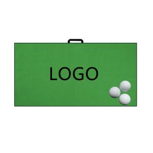 China Custom Golf Sport Microfiber Waffle Golf Towel Foldable factory
