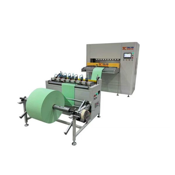 300mm Pleat Height Fully Automatic HEPA Filter Paper Precision Pleating Production Line