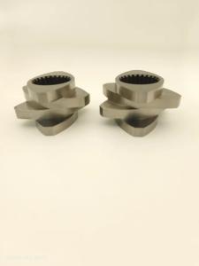 China Twin Screw EXTRUDER Elemenet Kneading Block Meshing Block Corrosion And Wear Resistant factory