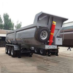 China New 3-Axle Original Axle (Fuwa/Bpw Axle Can Be Customized) Dump Truck Semi Trailer Factory Supplier factory