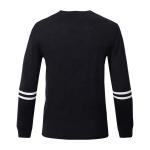 Wool Mens Warm Winter Sweaters / Crew Neck Sweater For Business Casual