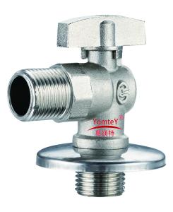 China YomteY Brass Vertical Angle Ball Valve factory