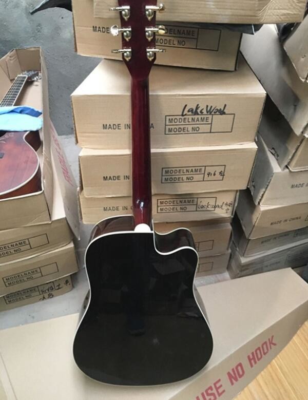 Gibson style left handed songwriter deluxe studio acoustic guitar