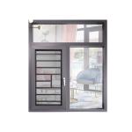 Hurricane Vinyl Impact Casement Window Door Soundproof Double Glazed