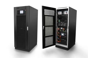 China Online Modular Type UPS 30KW RS232 RS485 Dry Contact Built In LifePO4 Battery factory
