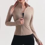 Quick Dry Long Sleeve Horse Riding Jacket Pockets Full Zipper S XL Size