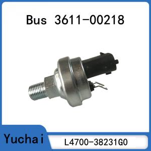 China Bus Spares Parts Oil Pressure Sensor For Bus Yuchai Engines PN 3611-00218 / L4700-38231G0 factory