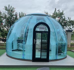 China Custom 2024 New PC Home Hotel Dome Tent House Waterproof Transparent Bubble Dome Tent factory