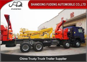 China 40ft Side Loader Trailer Italian Hydraulic System 40000 Kilograms Lifting Capacity factory