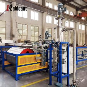 China PE polymer wax granulator cooled by steel belt and cooling water factory