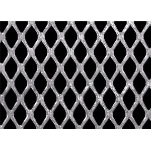China Flattenedd Heavy Expanded Metal Mesh Panel Strong Tensile Strength on sale