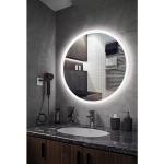 18W LED Bathroom Mirror Light 1650lm 600mm Round LED Illuminated