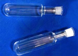 China High Temperature Quartz Glass Reagent Bottle Pass UV Light Of 254 NM Wavelength factory