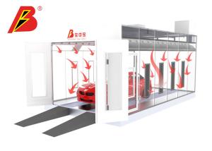 China Rapid Cure Car Painting Room Water Based Paint Drying Booth factory