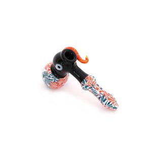 China LED Hookah HESEN Dry Herb Borosilicate Hand Pipe on sale