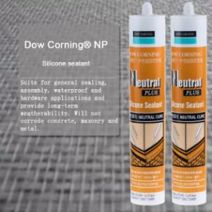 China Neutral Plus Silicone Sealant , Multi Purpose Dowsil Weatherproofing Sealant factory