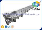 Komatsu 6D105 Excavator Engine Parts , Engine Oil Cooler Cover Assy 6136-62-2210