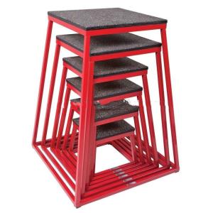 China Jumping Training Crossfit Essential Equipment Anti Slip Steel Plyo Box factory