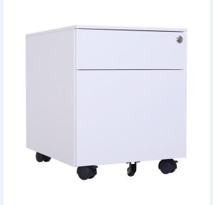 China Two Drawers Metal Steel Iron Filing Pedestal Locker Cabinet factory