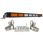 H Style 240W White to Yellow Color 24pcs 10W CREE LED LIGHT BAR 6000K 10-30V