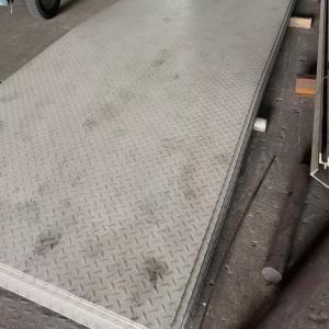 China 201 Stainless Steel Diamond Plate / Checker Plate / Embossed Plate for Floor factory
