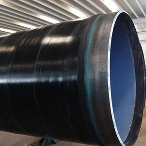 China 3lpe Coating External 3.0mm Thickness Ssaw Steel Pipe Sch80 Api 5l Psl1 factory