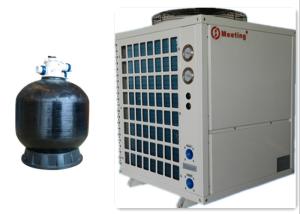 China Air Source Swimming Pool Water Heater Heat Pump 5P 21KW Can Works With Sand Cylinder factory