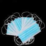 Air Pollution Dust Protection Mask , Dustproof Mouth Cover 3 Ply Safety Mask