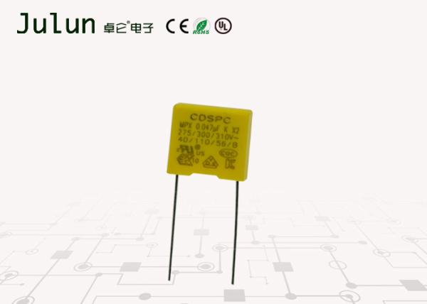 Low Loss Polyester Film Capacitor 0.047µF 473K X2 Series High Insulation