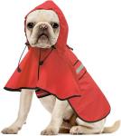 Reflective Dog Raincoat - Adjustable Waterproof Raincoat for Dogs, Lightweight